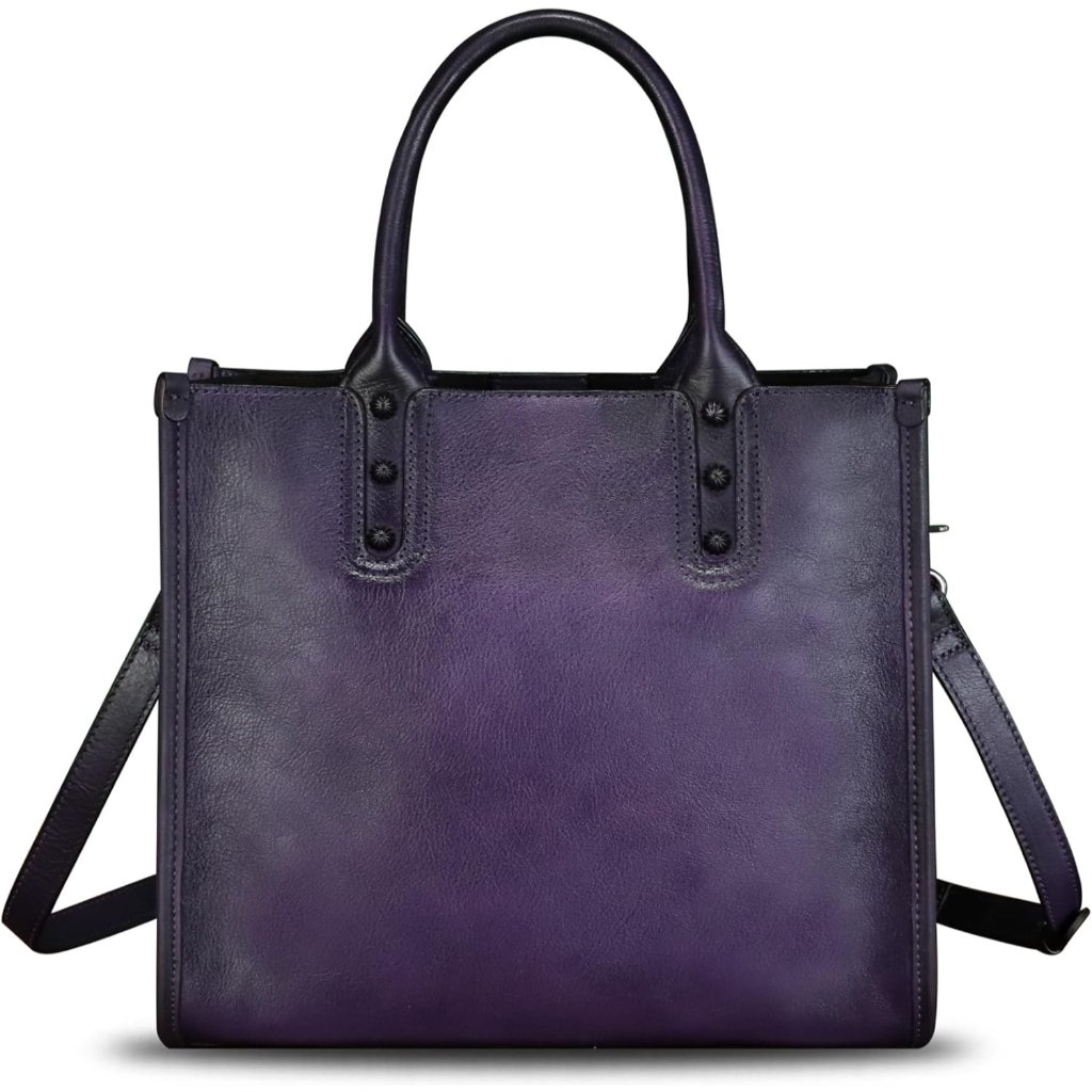 Genuine Leather Purses And Handbags For Women Tote Bag Vintage Crossbody Shoulde